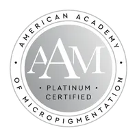 American Academy of Micropigmentation Platinum Certified seal
