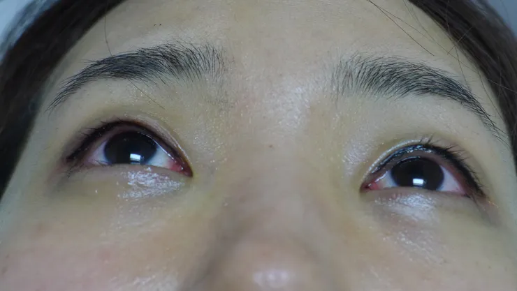 Eyebrow and eyeliner work, photo 21