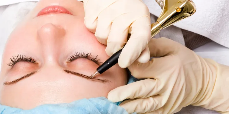 Eyebrows and eyeliner work by Permanent Cosmetic Plus