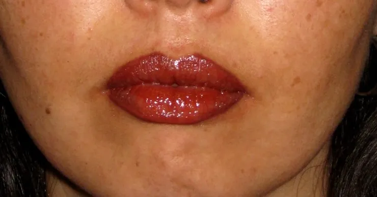 Lip color work, photo 8